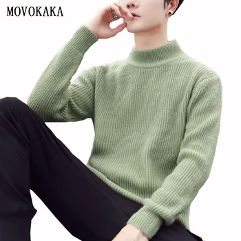 

New Men Sweaters New Fahsion Turtleneck Winter Sweater Men Pullover Long Sleeve Casual Men Jumper Korean Sweater Fashion Clothes