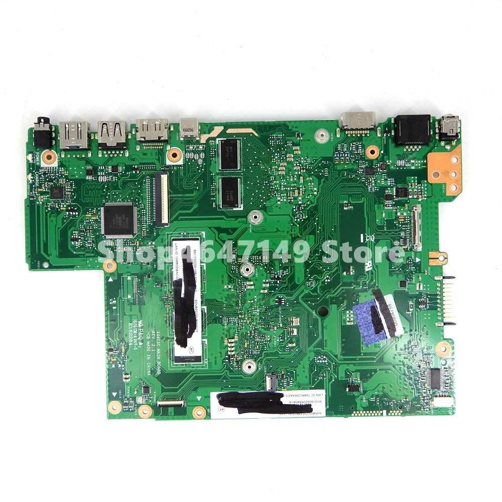  X441SC Motherboard REV2.1 X441SA N3060 CPU 4GB RAM Mainboard For ASUS X441S X441SA X441SC Motherboa