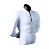 Quick Dry Running Shirt Men Bodybuilding Sport T-shirt Long Sleeve Compression Gym Fitness Tight zipper collar Autumn winter 5