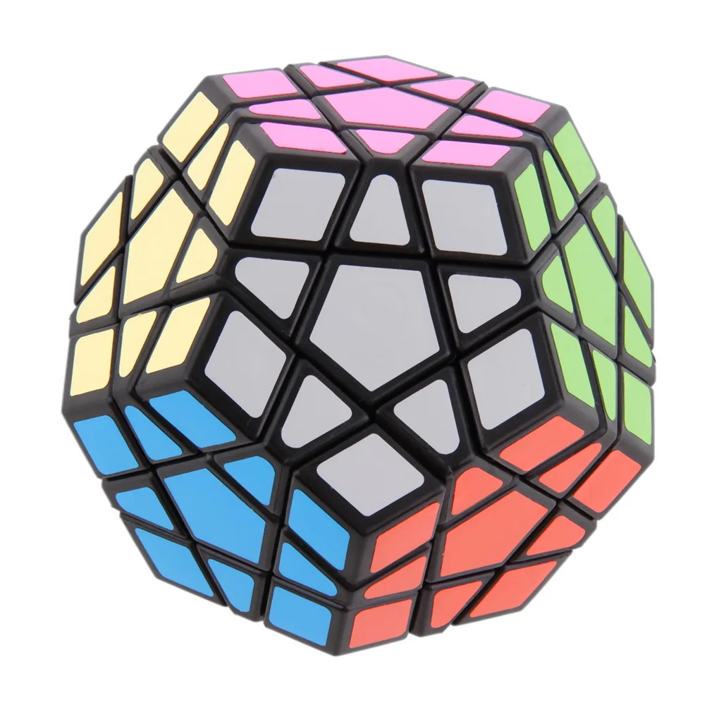 OCDAY стресс куб Stickerless игрушки 12-сбоку магический куб-мегаминкс головоломка Скорость кубики для офиса с мячом Развивающие игрушки для анти-стресс cubo