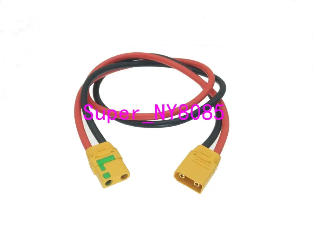 1 шт. Штекерный адаптер XT90 на гнездовой разъем 10awg 14 дюймов с защитой от искры Ebike |