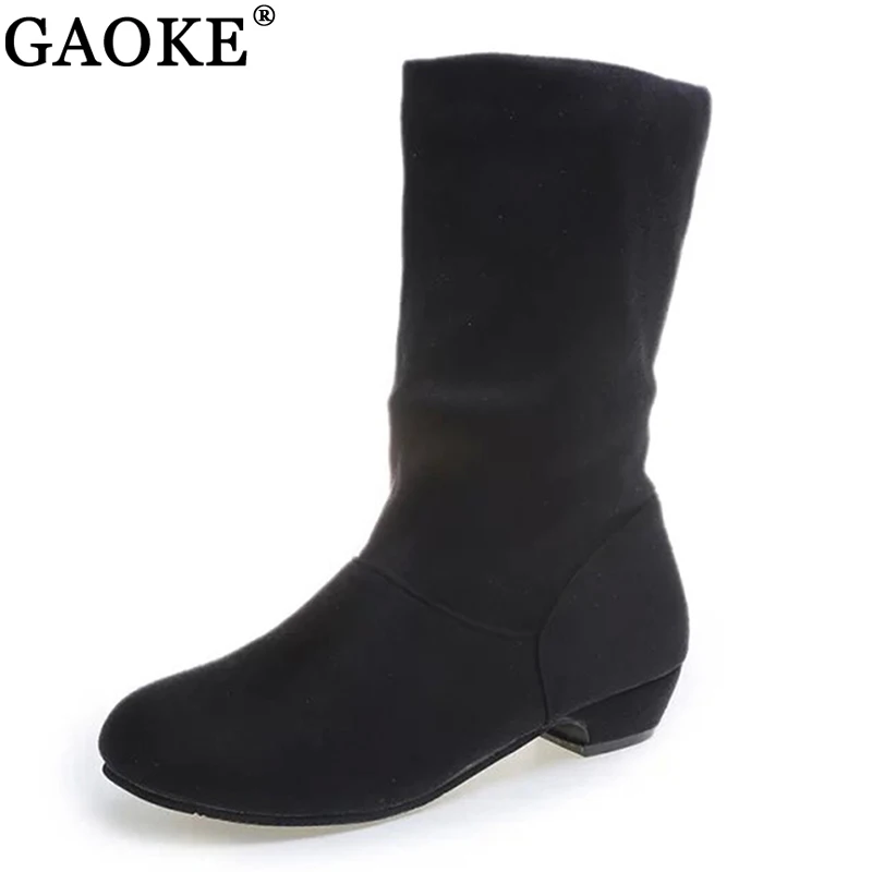 

GAOKE 2018 autumn winter women boots scrub women's martin boots shoes fashion ankle boots comfortable women shoes