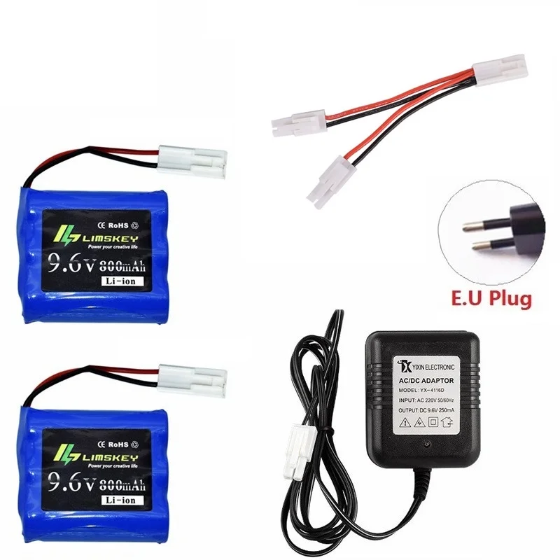 EL 2P Plug 9 6 V зарядное устройство для аккумулятора JYRC S911 9115 9116 S912 обновленные