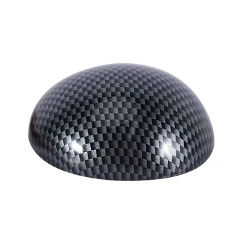 

ABS Carbon Fiber Style A/T Gear Shift Knob Head Grip Car Cover Trim Fit for Civic 8Th 2006-2011