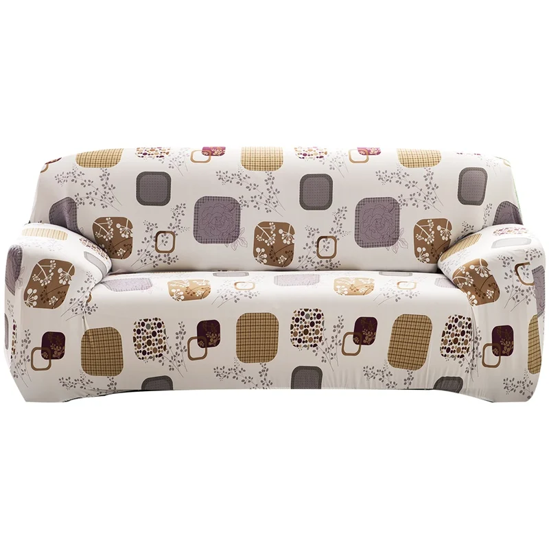 Sofa Cover Elastic Corner Couch Cover for Sectional Couch Armchair Sofa Slipcove for Living Room 1PC - Цвет: Plaid