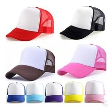 1 шт унисекс Кепка Повседневная простая сетчатая бейсболка Регулируемая Snapback шапки для мужчин и женщин хип-хоп кепка водителя грузовика уличная горячая распродажа