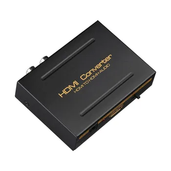 

HDMI Audio Extractor Converter 5.1CH Audio Splitter 1080P Analog Stereo HDMI To HDMI Optical SPDIF RCA L / R Converter Adapter
