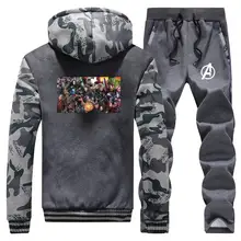 ^^Best Offers The Avengers Funny Print Jacket+Pants 2 Piece Sets Fashion Men Thick Hoodies Sweatshirt Winter Warm Coat Mens Casual Tracksuit ^^Best Offers The Avengers Funny Print Jacket+Pants 2 Piece Sets Fashion Men Thick Hoodies Sweatshirt Winter Warm Coat Mens Casual Tracksuit
