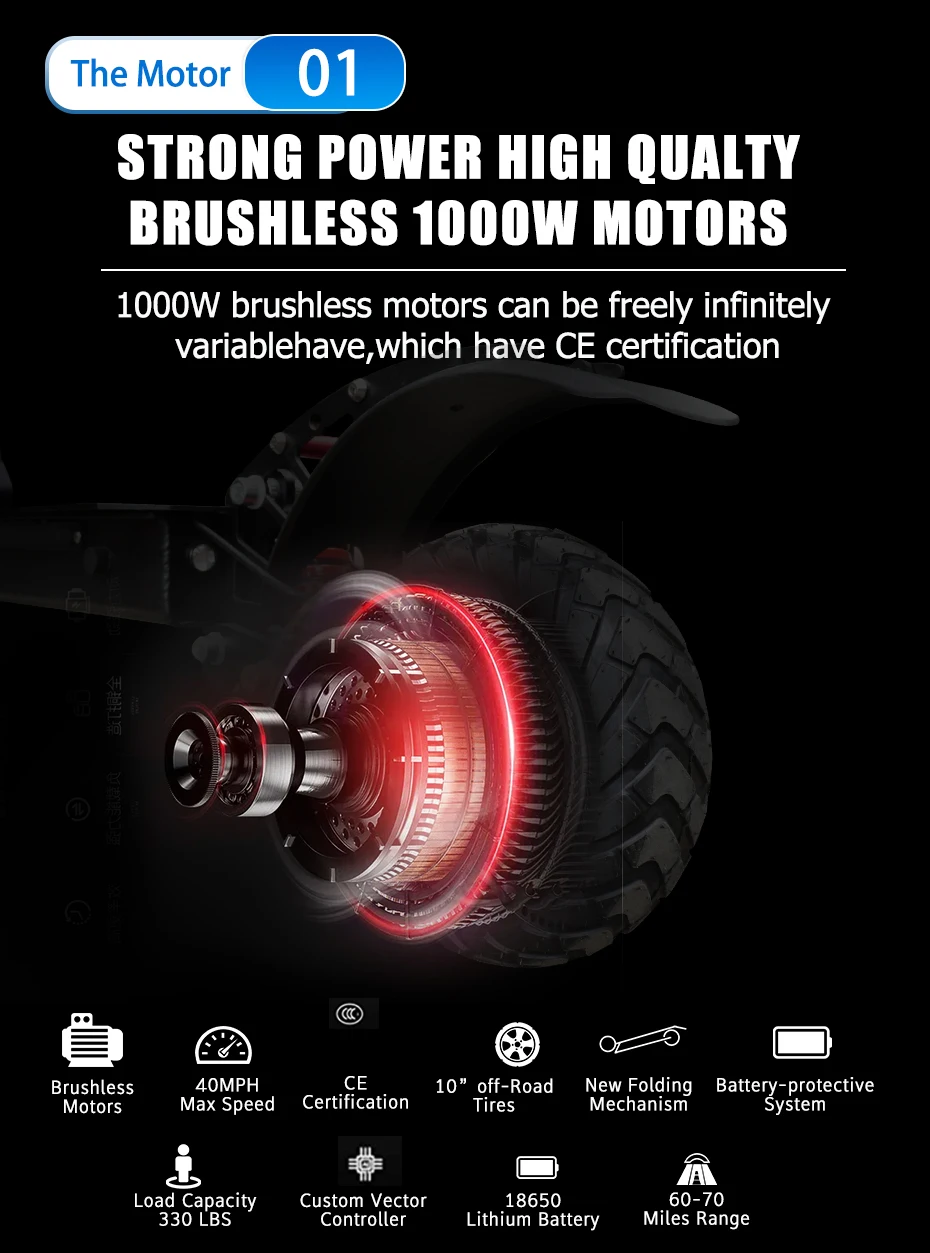 Fast Electric Scooter motor