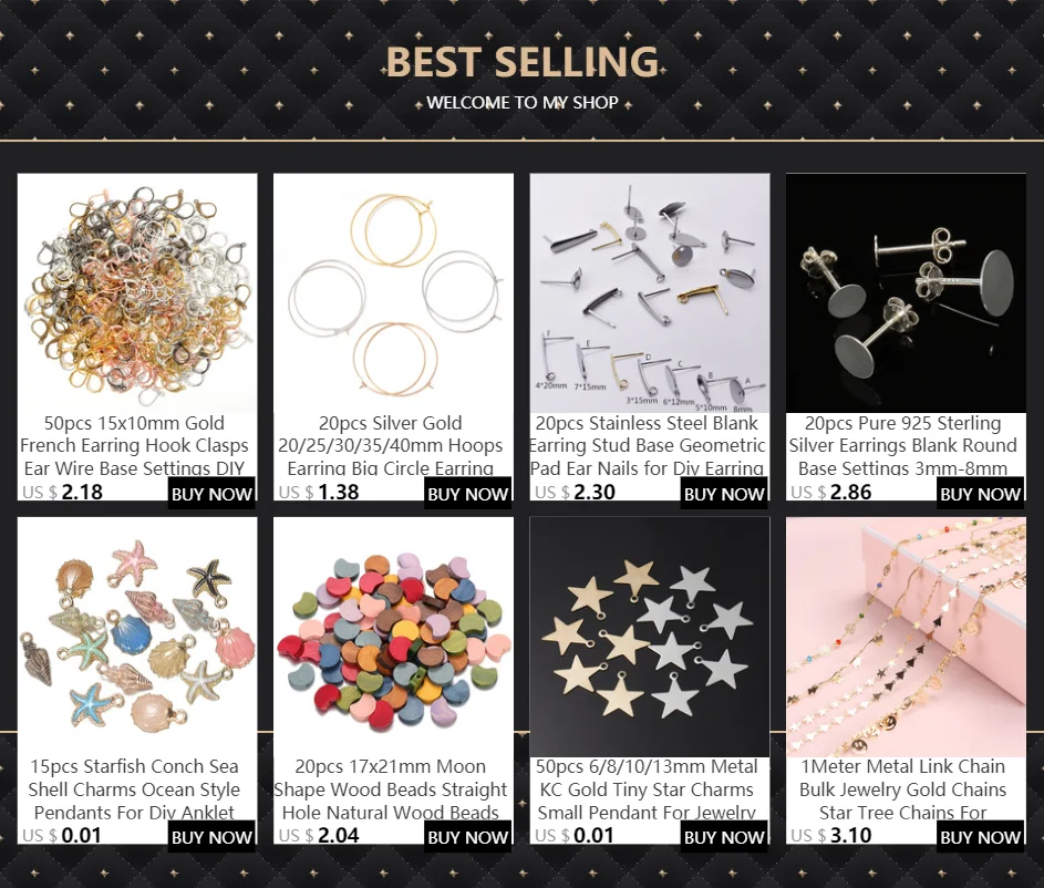 50pcs Metal Earring Making Accessories Rhodium Earring Clasps Hooks Findings With Loop Clasp Round Base For Jewelry Making Diy 50pcs Metal Earring Making Accessories Rhodium Earring Clasps Hooks Findings With Loop Clasp Round Base For Jewelry Making Diy