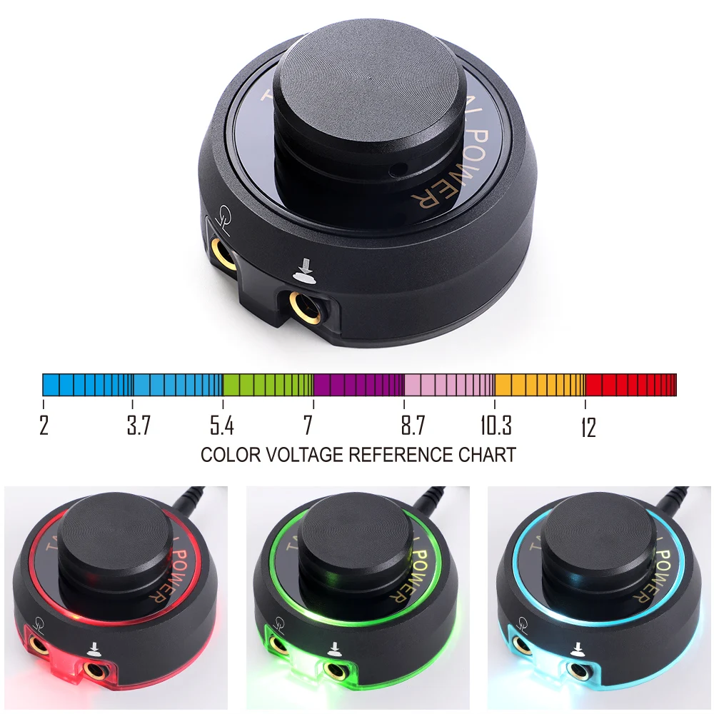 

2019 Professional Digital AURORA LCD Tattoo Machine Power Supply for All Coil&Rotary Accessories P176