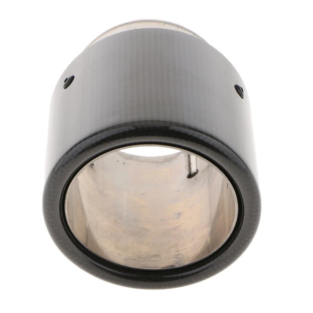 80 мм-101 мм нержавеющая сталь углеродное волокно выхлопные трубы глушителя для автомобиля внедорожника матовые