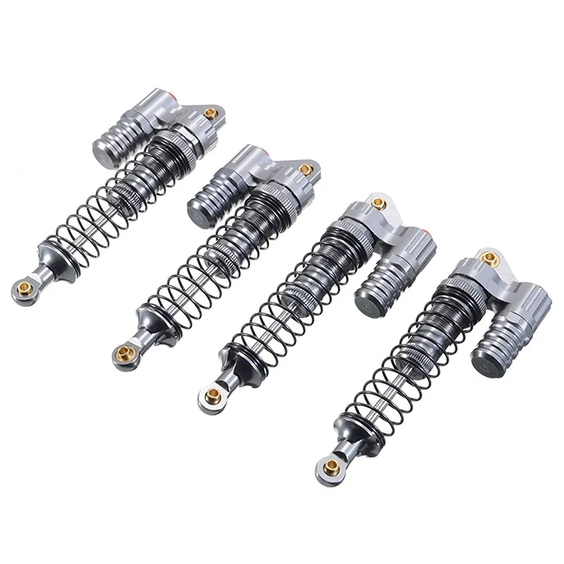 

4Pcs 100mm Metal Shock Absorber Bearing RC Upgrade Parts ForAxial SCX10 II D90 1/10 RC Crawler Accessories