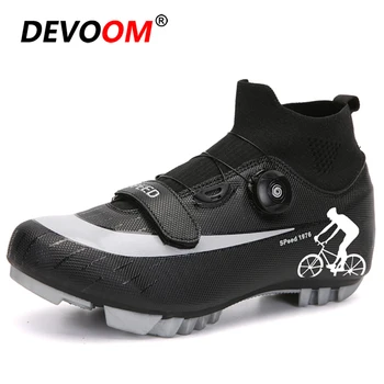 

2020 High Top Cycling Shoes Men Women Breathable Unisex Self-Locking Sapatilha Ciclismo Mtb Mountain Road Bike Shoes Bicycle 47
