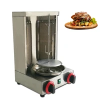 Shawarma Grill Machine Gas Gyro Broilers Small Electric Vertical kebab machine Rotating Roaster 1