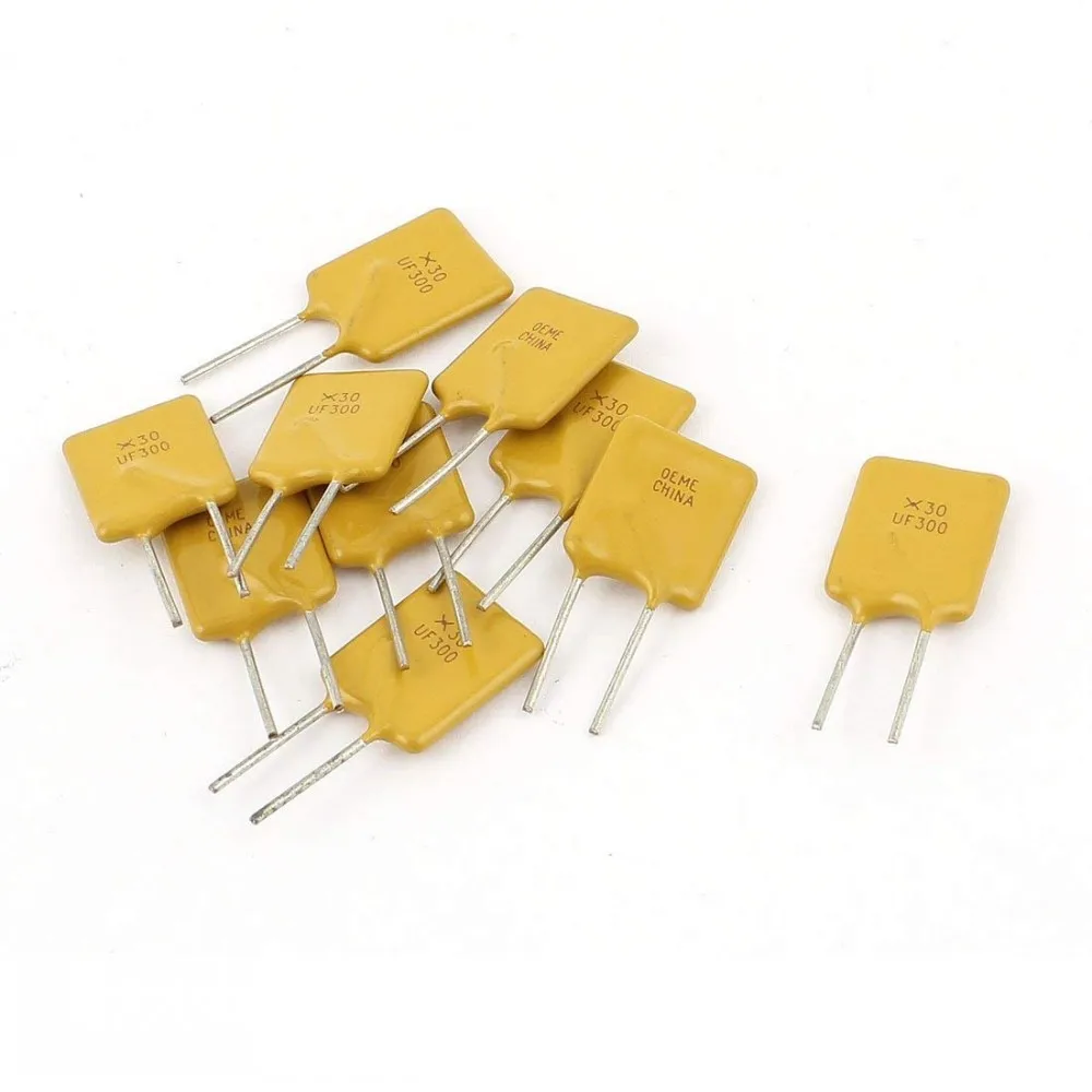 

500pcs PolySwitch self Resettable Fuse PPTC RUEF300 UF300 30V 3A