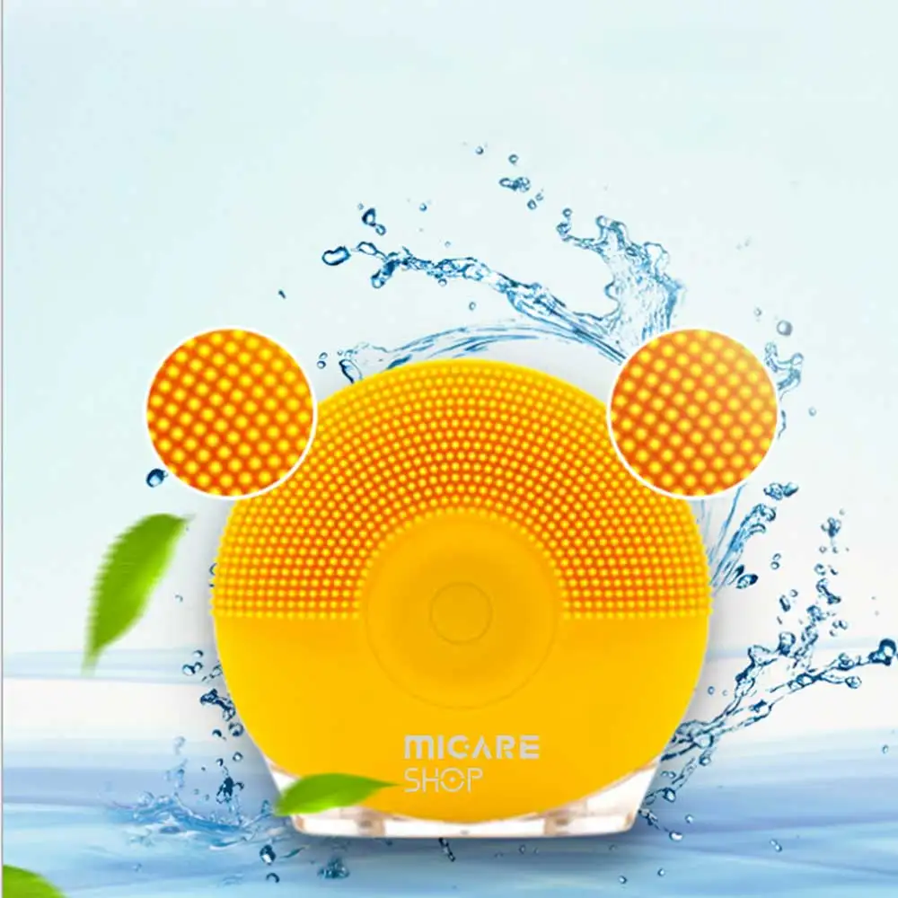 Micare Shop Mini USB электрическая Очищающая щетка для лица, щетка для мытья лица, средство для удаления черных точек, очиститель пор, массаж кожи