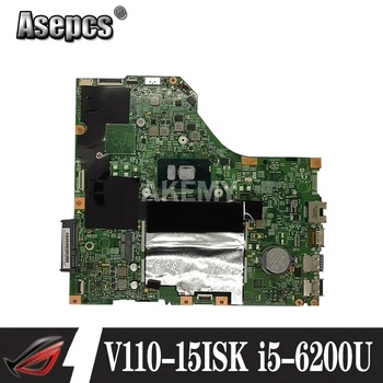 

LV115SK MB 15277-1N 448.08B01.001N For Lenovo V110-15ISK notebook motherboard CPU i5 6200U RAM 4GB 100% test work