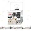 1.5cm*5m Cute Cat Dog Q Version Cartoon Washi Tape Adhesive Tape DIY Scrapbooking Sticker Label Masking Tape 5