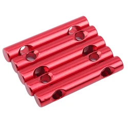 5 Pcs Outdoor Camping Aluminum Alloy Cord  Rope Tensioners  Line Locks Tent Accessory Travel Hike Camp Kit