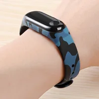 Bracelet montre connectée de rechange peint en Silicone