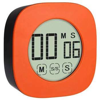 

Digital Kitchen Timer for Cooking, Cooking Minute Second Timer Alarm Clock, Large LED Display, Loud Alarm, netic