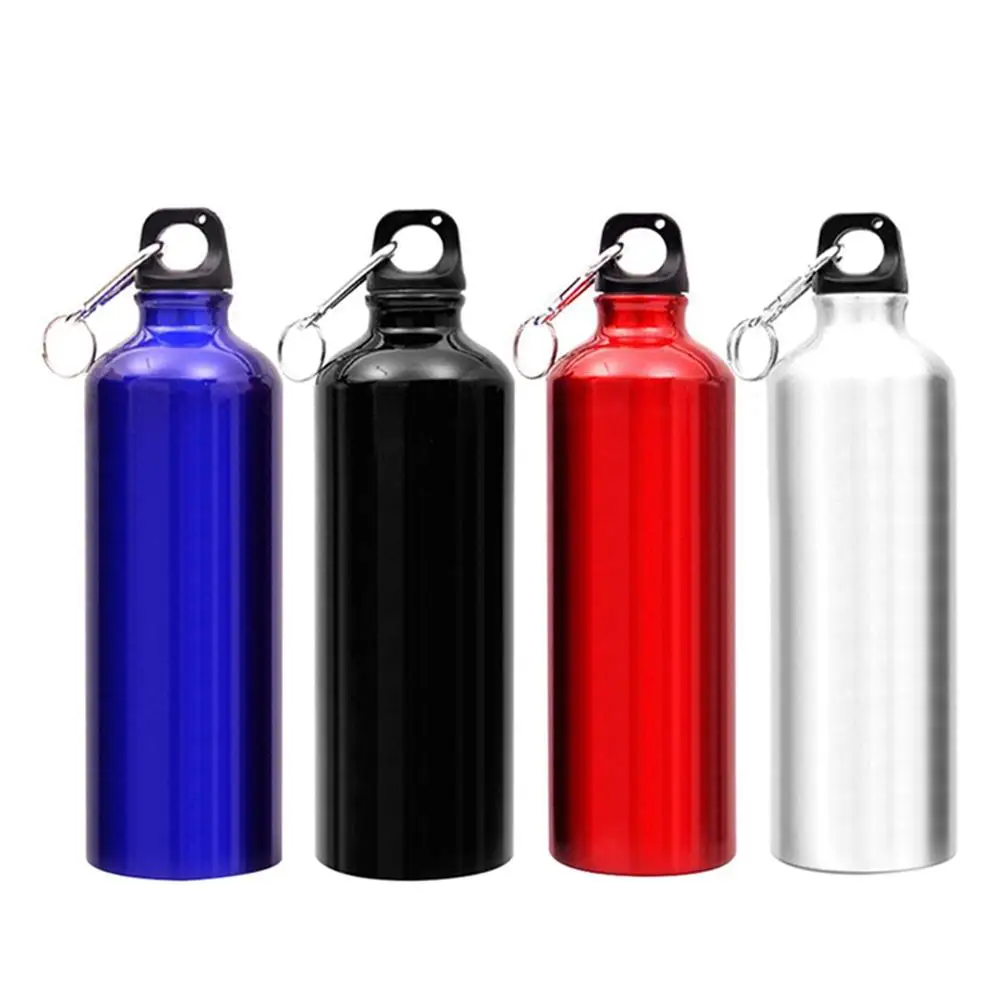 

750ML Portable Sport Water Bottle Aluminium Alloy Outdoor Camping Bicycle Exercise Sport Water Bottle Cup Leak Proof