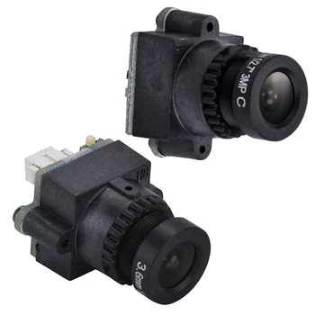 

2 Pcs 1000TVL FPV Camera Wide Angle Lens CMOS NTSC PAL for QAV250 Multicopter, 3.6Mm & 2.8Mm
