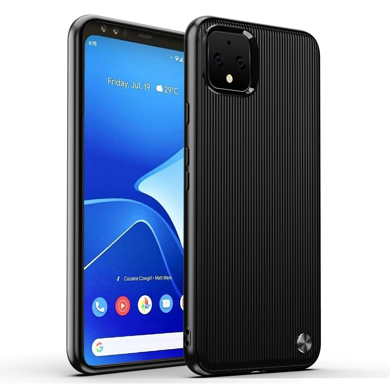 Для Google Pixel 4 XL 4XL супер защита от падения полоса ТПУ чехол для 3A 3AXL |