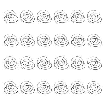 

24 Pieces Of Wire Card Holder Metal Card Holder Wedding Business Card Holder, Suitable for Weddings, Dinner Parties, Food Signs