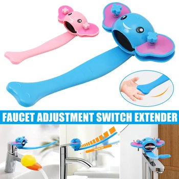 

Faucet Extender Sink Handle Extender Safe Faucet Extension Attachment for Toddlers Kids _WK
