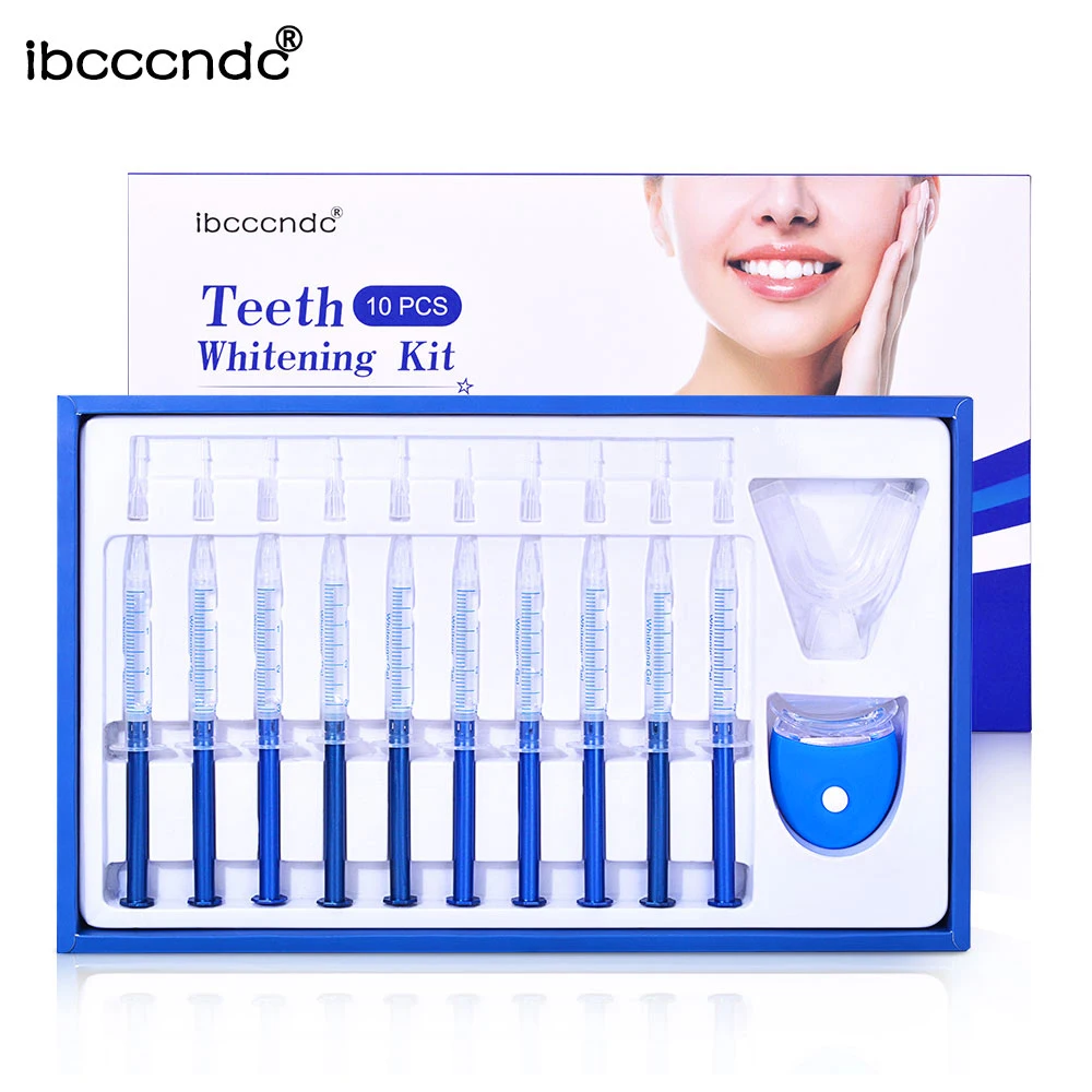 

Teeth Whitening 44% Peroxide Dental Bleaching System Oral Gel Kit Tooth Whitener New Dental Equipment Professional 10/6/3pcs