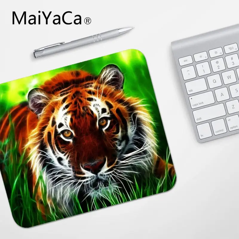 No Lock Edge25x29cm MaiYaCa высокое качество животное тигр заказной игровой коврик для мыши для ноутбука игровой коврик мышь игровой коврик для мыши - Цвет: No Lock Edge25x29cm