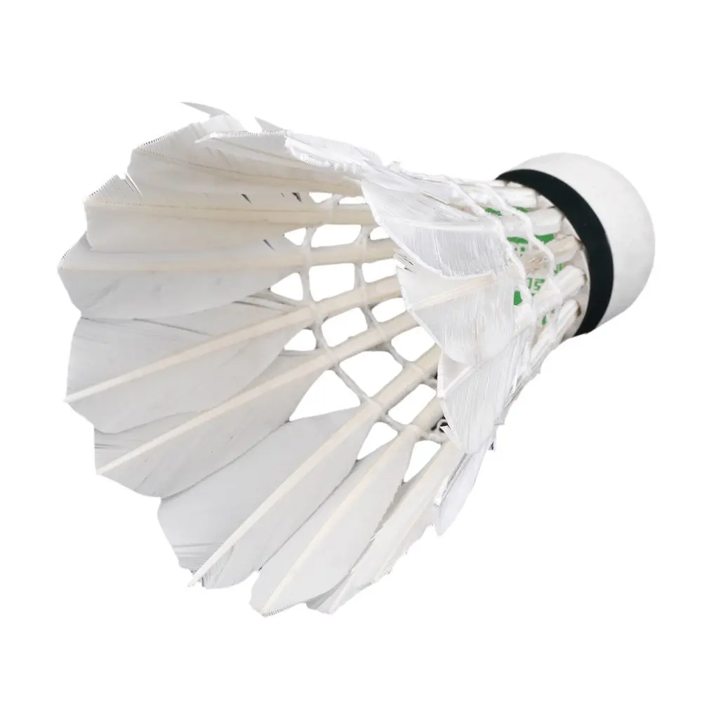 

3 PcsTraining White duck feathers Badminton Shuttlecocks Birdies Ball Game Sport Entertainment Product Badminton Balls with Can