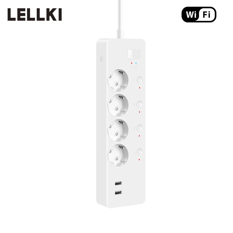 Европейская вилка, wifi, умная розетка, USB, мониторинг энергии, 16А, защита от перенапряжения для Alexa, Google Home, Philips Hue