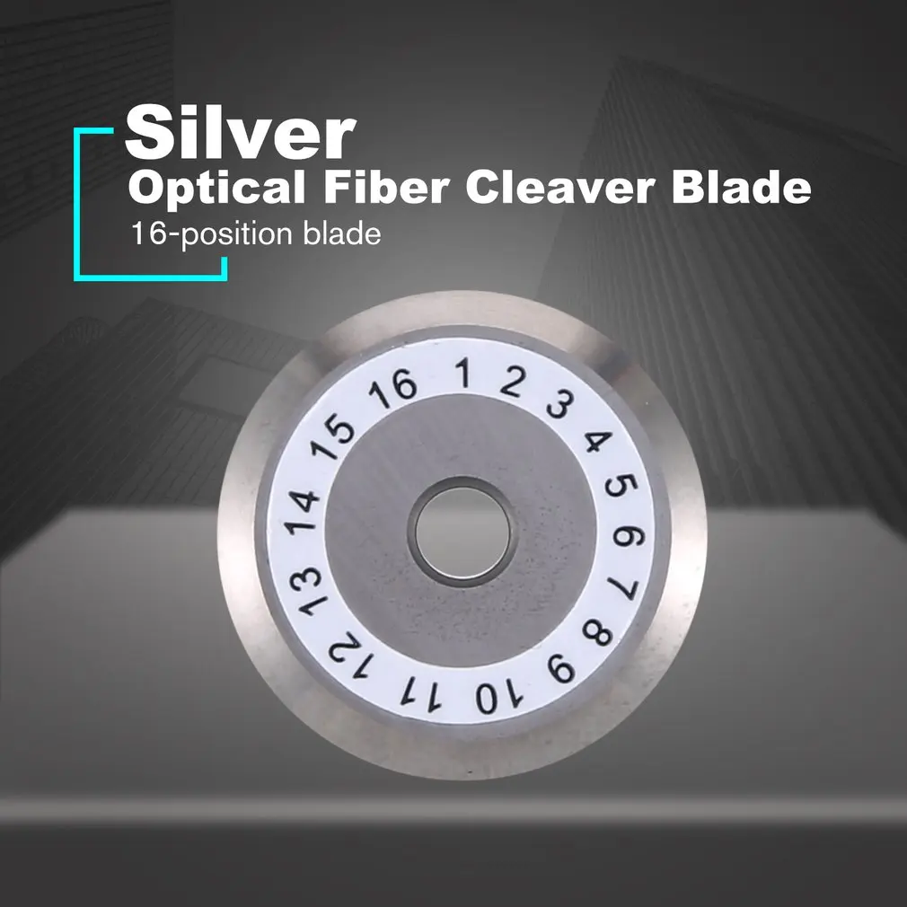 

Optical Cleaver Blade High Precision Fiber Cutting Knife Fiber Cutter Blades Fiber Cleaver Replacement Blade without Hole