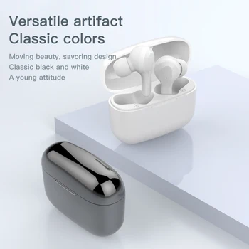 

R5 TWS Bluetooth 5.0 Headset Wireless Touch Control Earphone Noise Reduction Stereo Surround Sound Waterproof Earplugs With Mic