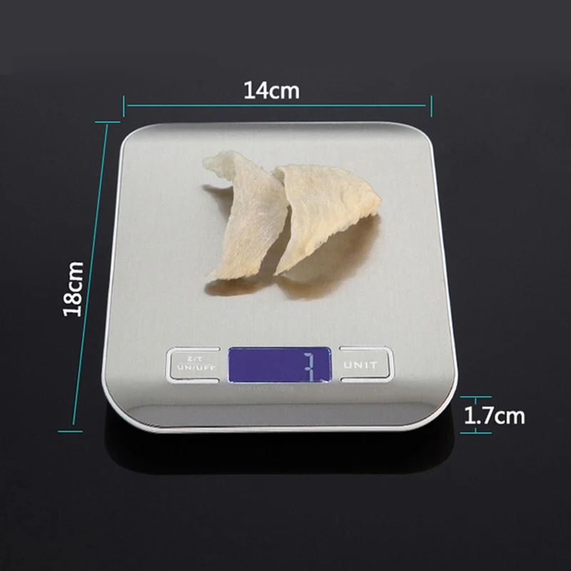 Electronic Digital 5000/1g Kitchen Cooking Weighing Scales Measure Tools NEW