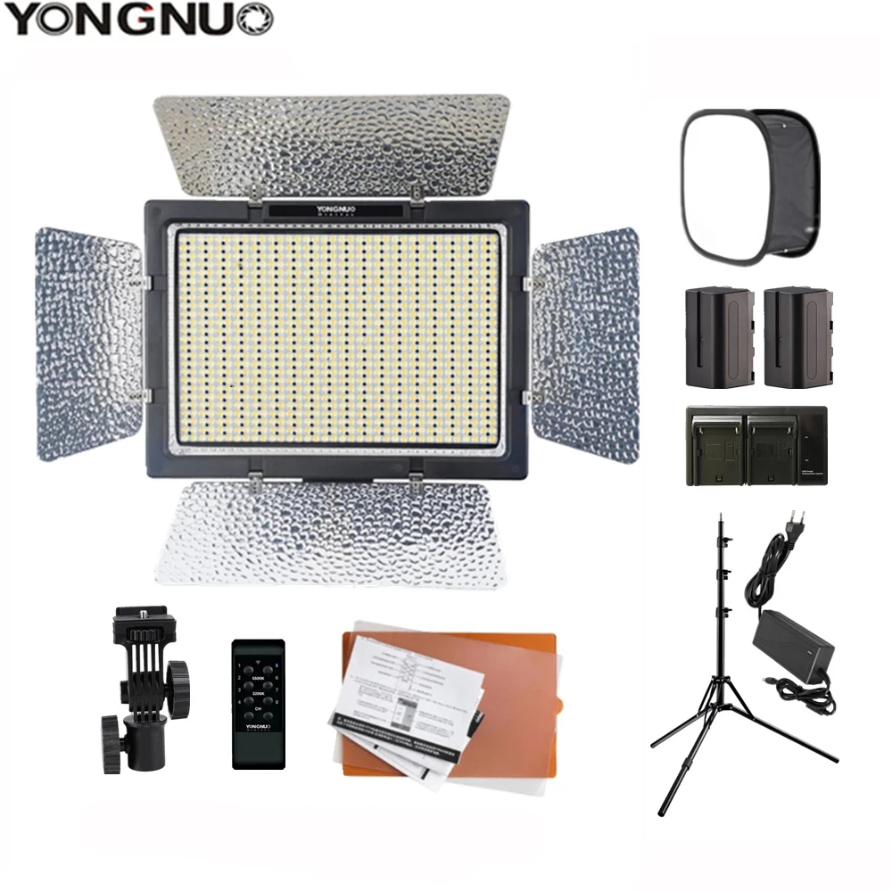 YONGNUO YN-900 YN900 Panel LED Video Light 3200-5500K Bi-color Lighting Camera Photo Studio Fill lamp For Makeup live broadcast |