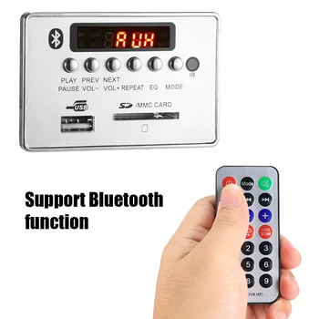 

Onever Bluetooth 5.0 MP3 Decode Board Speaker Lossless Audio Decode Board Module Portable Audio Decode Board Car Accessories