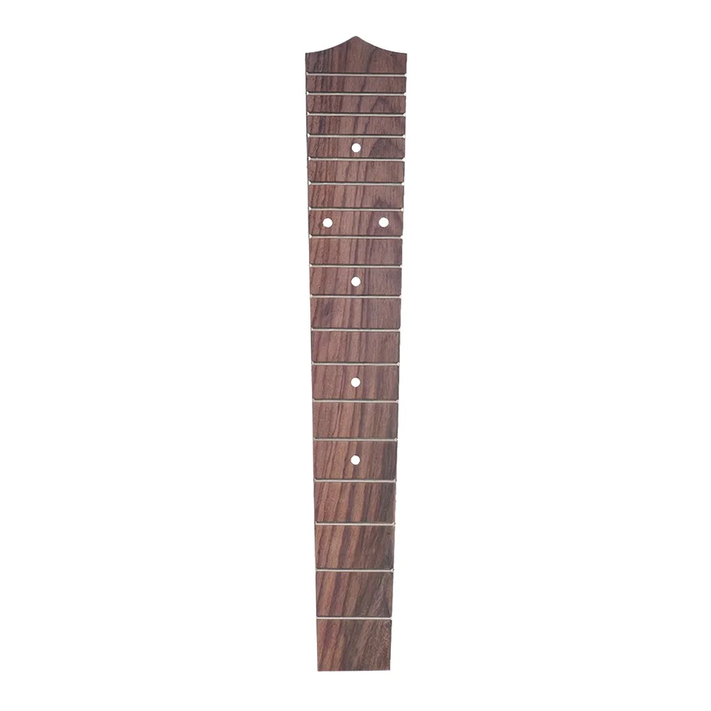 Durable DIY 18 Frets Fingerboard For Tenor Ukulele 4 String Hawaii Guitar Luthier Tools