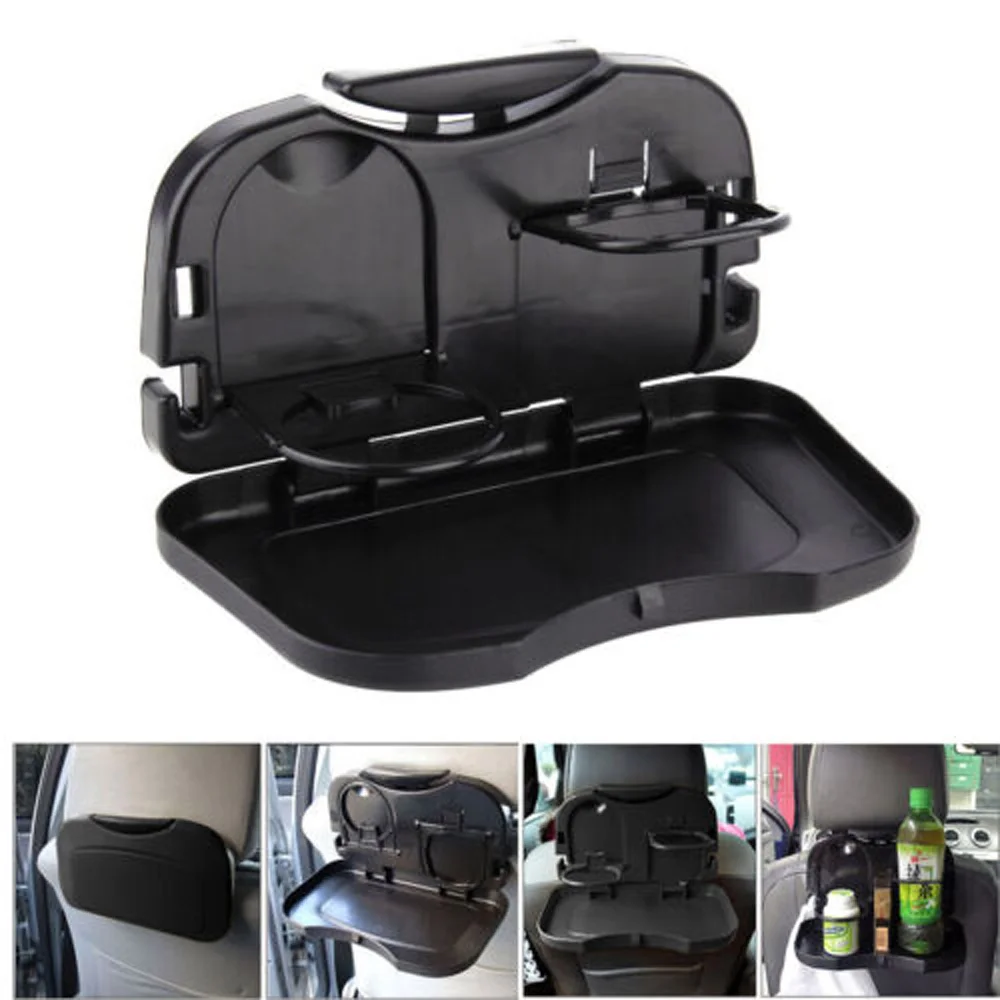 Universal Baby Car Safety Seat Tray Table Cartoon Shelves Drink