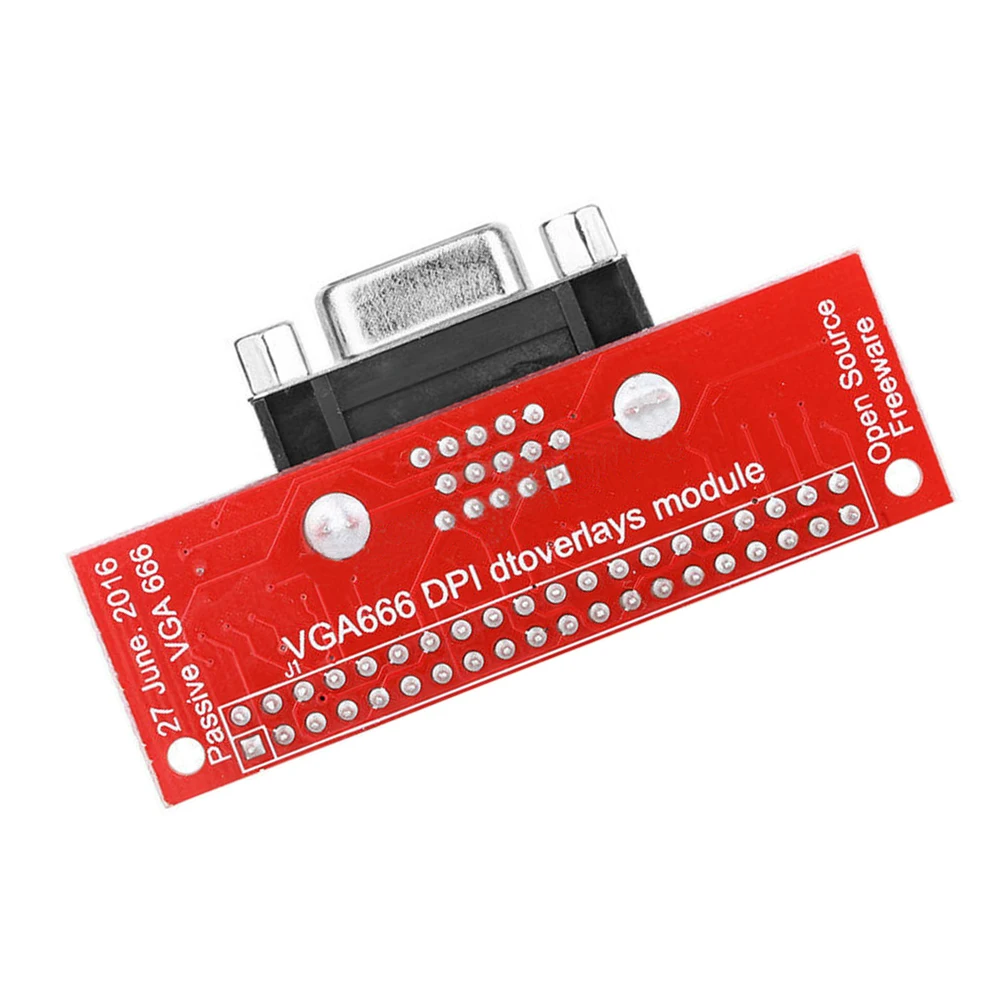 Модуль расширения VGA666 плата адаптера для Raspberry Pi 3/2/B+/A+ 6 бит/канал для Raspberry Pi 3