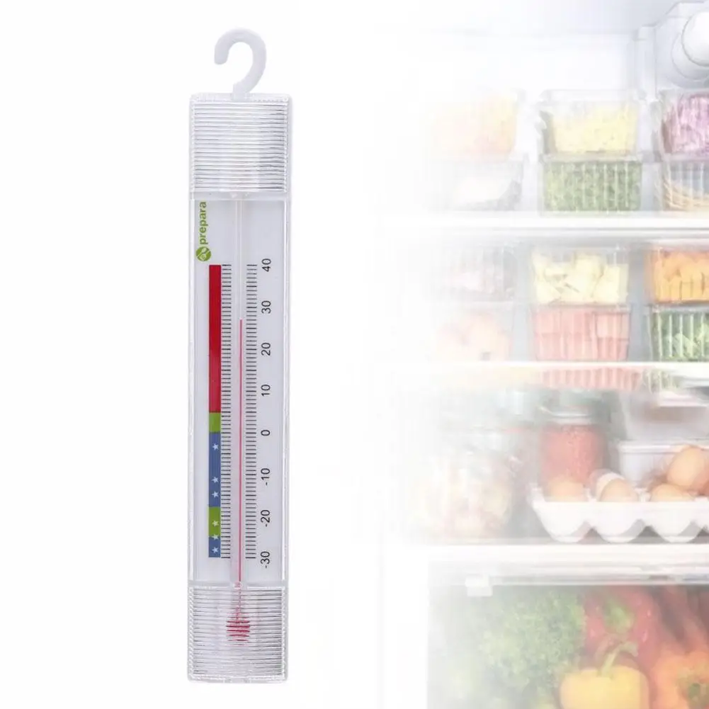 

Household Indoor Fridge Dial Thermometer Freezer Refrigerator with Hook ABS Mini Temperature Meter Temp measurement tool