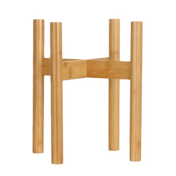 

Wooden Flower Pot Holder Tabletop Decoration Flower Succulent Greenery Plant Stand Indoor Bonsai Wood Planter Holder 16/29/34cm