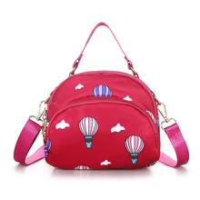 Модная новинка, стильная сумка с принтом, многофункциональная Водонепроницаемая нейлоновая сумка через плечо, женская сумка для подгузников, кошелек