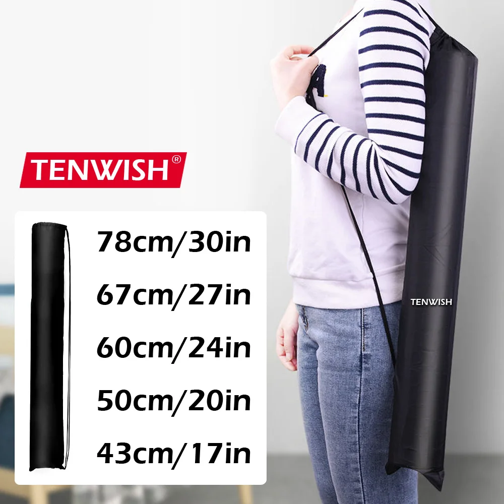 TENWISH 40/50/60/67/78 см шнурок зубов сумка для переноски светильник стоячий штатив