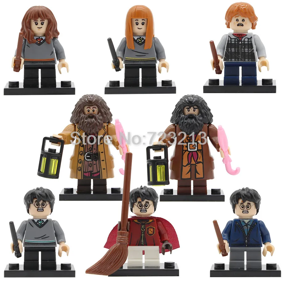 

PG8161 Potter Rubeus Hagrid Figure Single Sale Short Leg Ron Hermione Building Blocks Brick Toys for Children