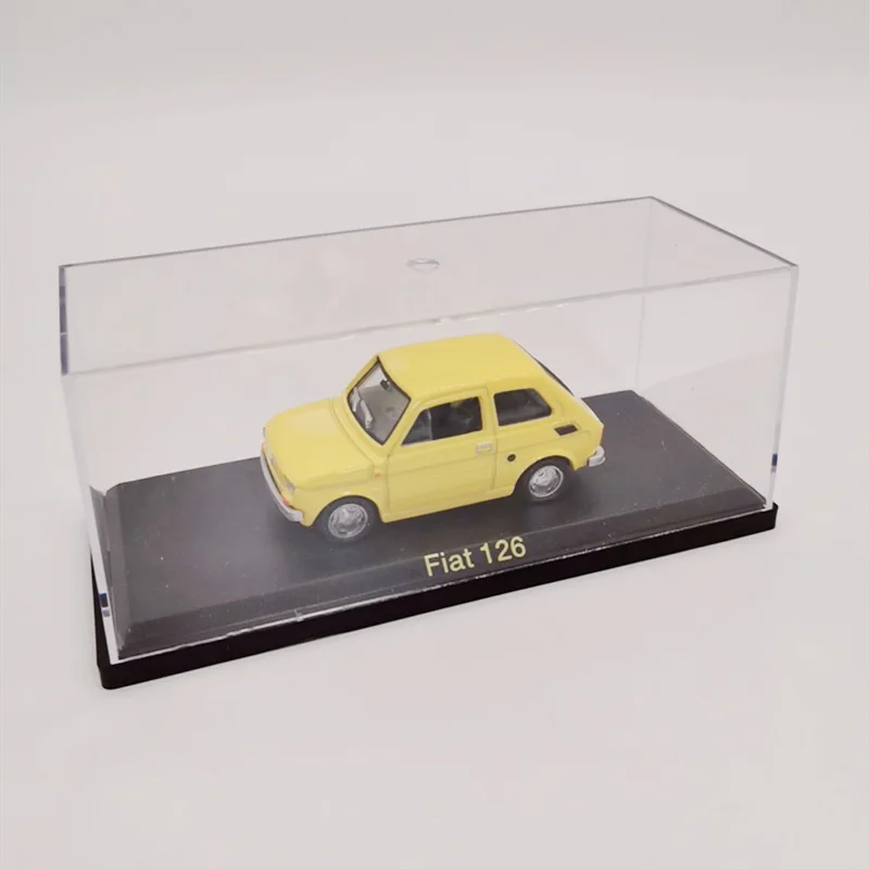 Оригинальная упаковка 1:43 модель из сплава Fiat 126, имитация литой коллекции подарков, качественная металлическая модель автомобиля