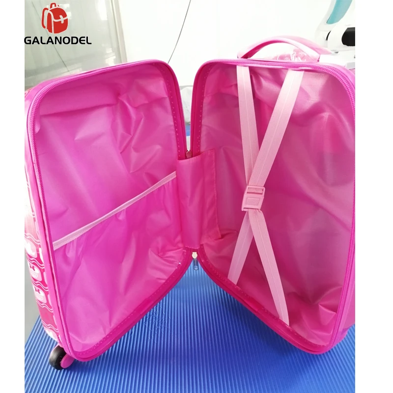 Cartoon Kids Rolling Luggage Trolley Case Children Travel Suitcase on Wheels 16/18 Inch Spinner Carry-Ons Boys Girls Wheeled Bag